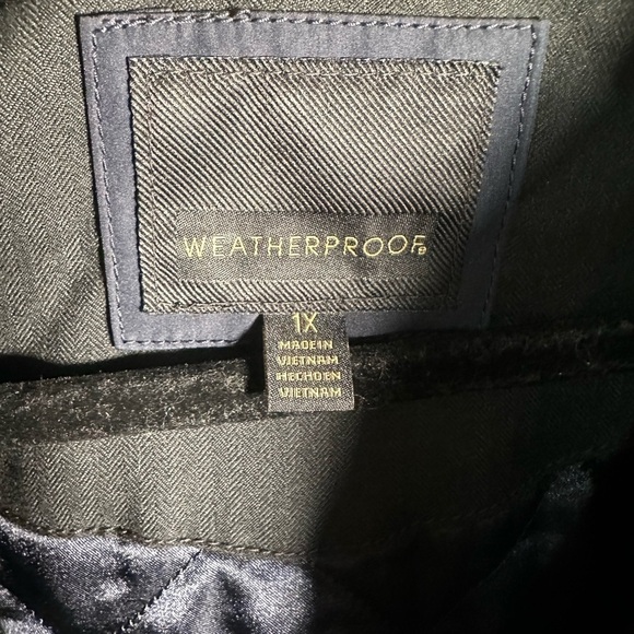 Ladies Blue Weatherproof Jacket 1X NWOT - Picture 4 of 9